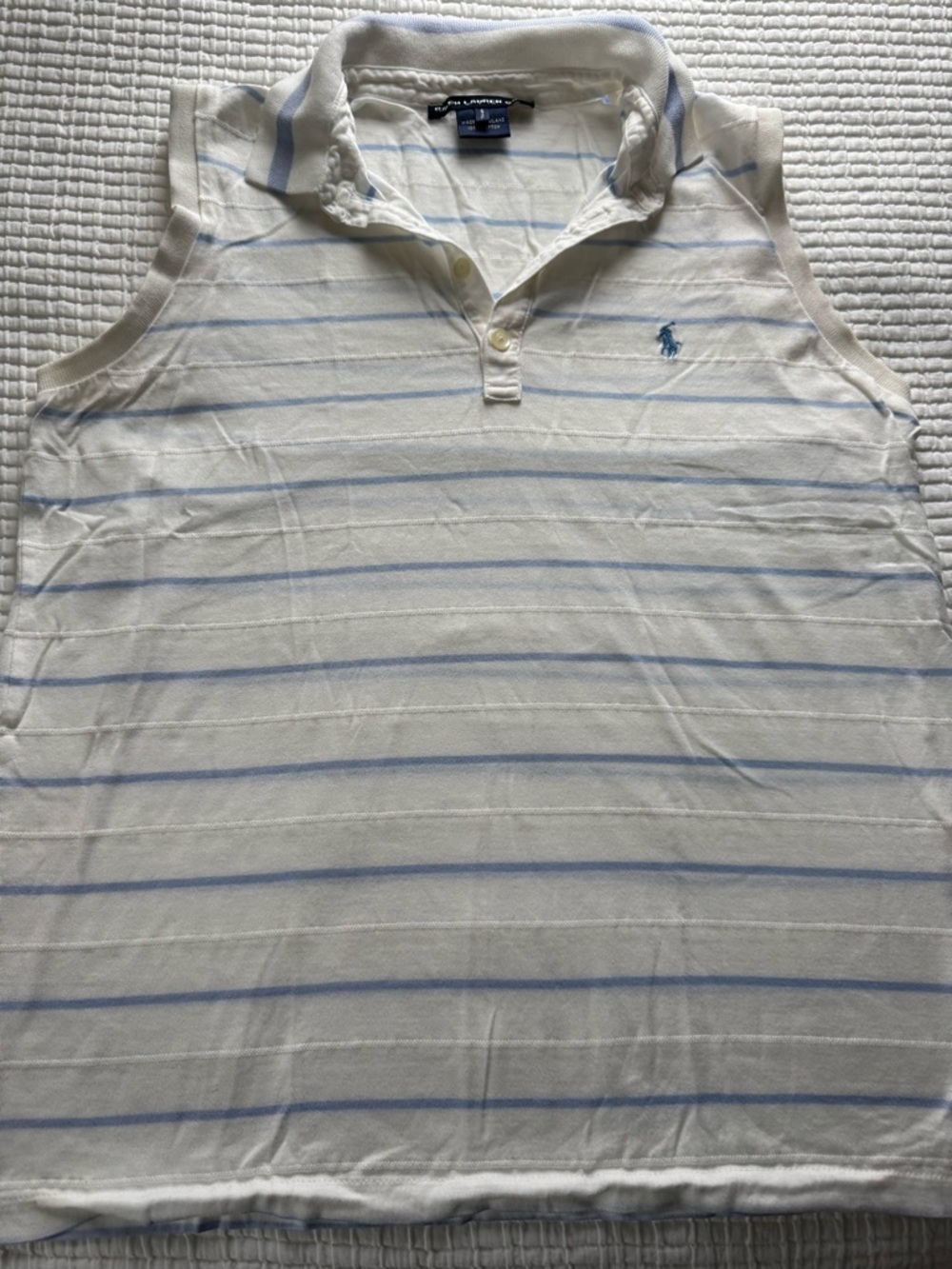 Ladies Sleeveless Golf Shirt
